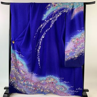 振袖 身丈167cm 裄丈67.5cm 正絹 美品 名品 【中古】(着物)