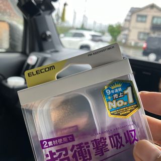 エレコム(ELECOM)のELECOM iPhone 14 Pro用 ハイブリッドケース キックスタンド (モバイルケース/カバー)