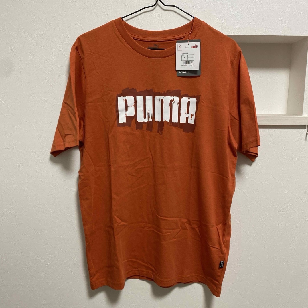 PUMA(プーマ)の新品タグ付き　メンズ　puma プーマ 半袖Tシャツ　Mサイズ メンズのトップス(Tシャツ/カットソー(半袖/袖なし))の商品写真