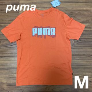 プーマ(PUMA)の新品タグ付き　メンズ　puma プーマ 半袖Tシャツ　Mサイズ(Tシャツ/カットソー(半袖/袖なし))