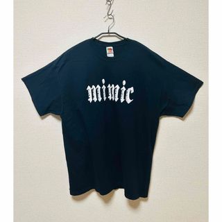 【US古着】 ヴィンテージ　フロント&バックプリントT (2XL/ブラック)(Tシャツ/カットソー(半袖/袖なし))