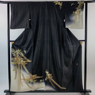 訪問着 身丈154cm 裄丈62.5cm 正絹 名品 【中古】(着物)