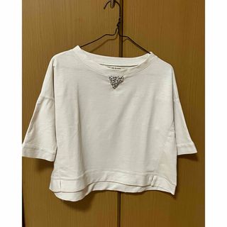 ユナイテッドアローズグリーンレーベルリラクシング(UNITED ARROWS green label relaxing)のGREEN LABEL RELAXING カットソー  生成りベージュ　未着用(Tシャツ(半袖/袖なし))