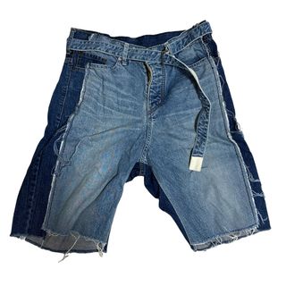 サカイ(sacai)のsacai x Dr. woo19ss Docklng Denim Shorts(ショートパンツ)