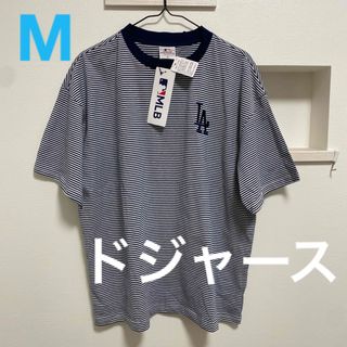 メジャーリーグベースボール(MLB)の新品　レディース　MLB  ロサンゼルスドジャース 半袖Tシャツ　Mサイズ  (Tシャツ(半袖/袖なし))