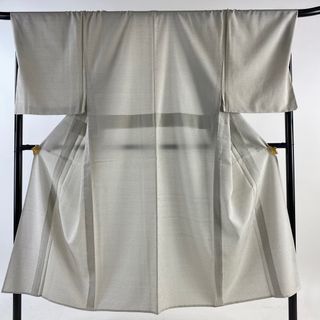 男着物 身丈146.5cm 裄丈71cm 正絹 美品 逸品 【中古】(着物)