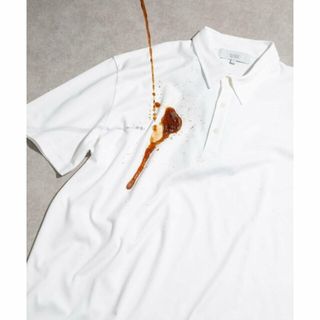アーバンリサーチロッソ(URBAN RESEARCH ROSSO)の【WHITE】『XLサイズあり』『UR TECH』防汚加工 リラックス半袖ポロシャツ(その他)
