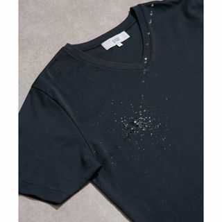 アーバンリサーチロッソ(URBAN RESEARCH ROSSO)の【NAVY】『XLサイズあり』『UR TECH』防汚加工 スタンダードVネックTシャツ(その他)