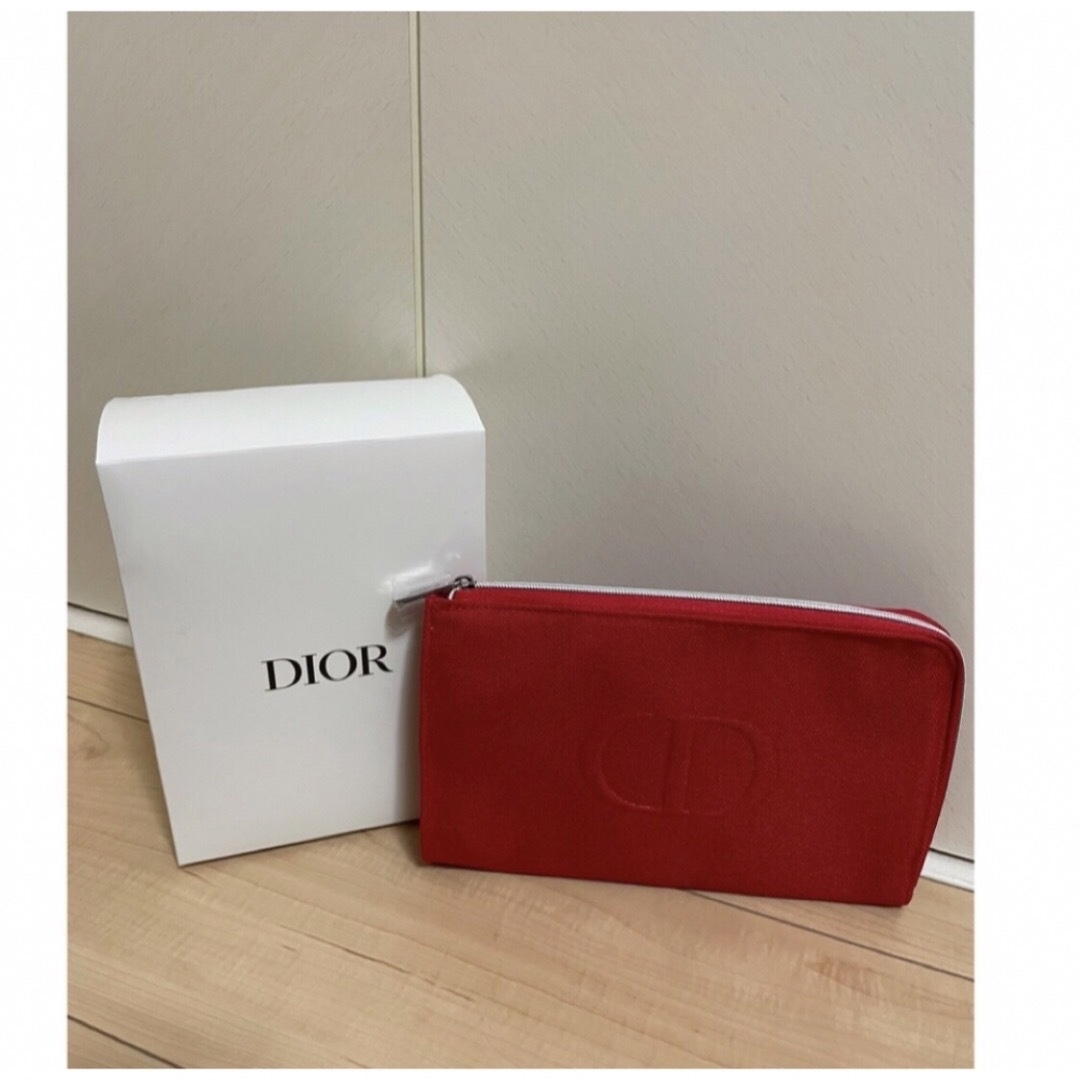 Christian Dior(クリスチャンディオール)の新品未使用Christian Dior ノベルティ ポーチ キャンバス レディースのファッション小物(ポーチ)の商品写真