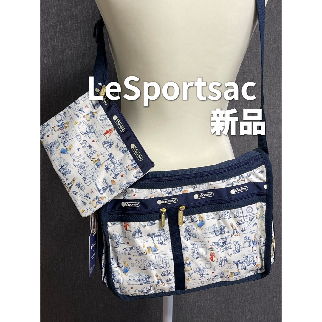 LeSportsac(レスポートサック)のレスポートサック LeSportsac ショルダーバッグ　ポーチ付き　新品 レディースのバッグ(ショルダーバッグ)の商品写真