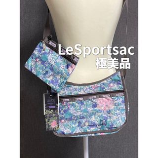 レスポートサック(LeSportsac)のレスポートサック  ショルダーバッグ　ポーチ付き　不思議の国のアリス　極美品(ショルダーバッグ)