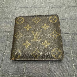 ルイヴィトン(LOUIS VUITTON)のLOUIS VUITTON ルイヴィトン モノグラム 二つ折り財布(財布)