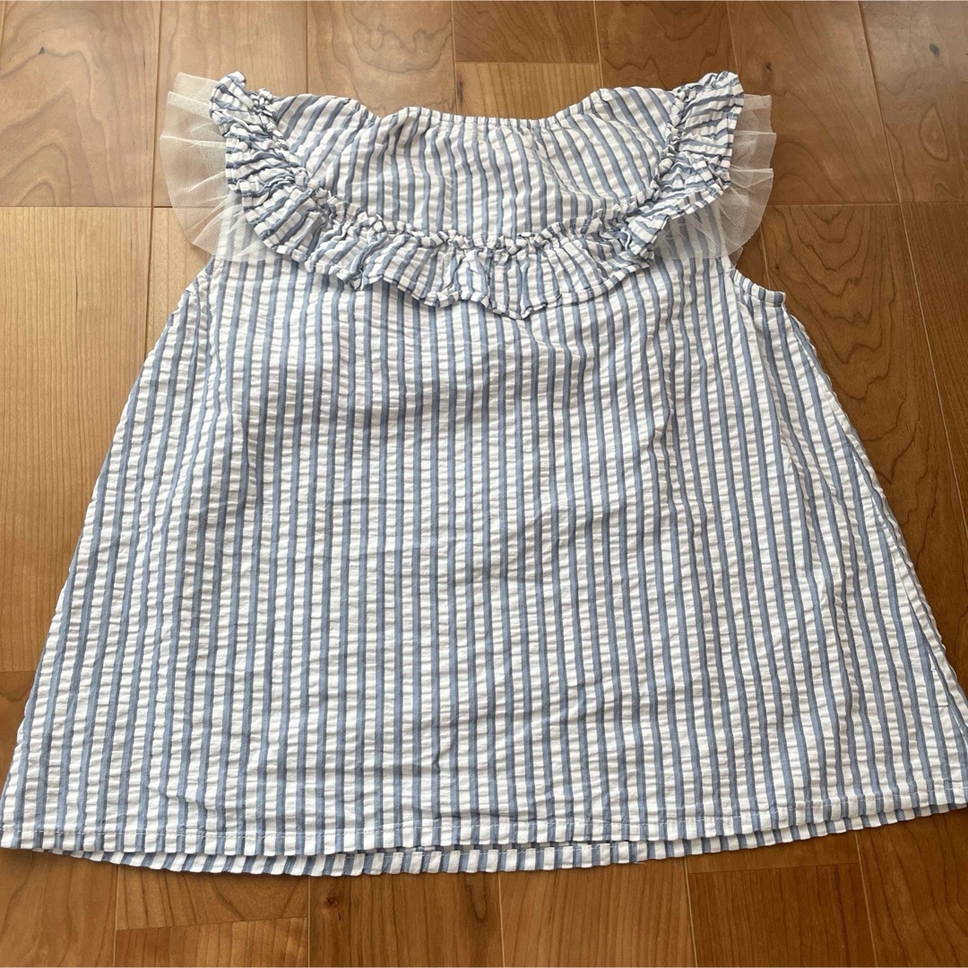 GLOBAL WORK(グローバルワーク)のグローバルワーク　キッズ　チュニック　トップス キッズ/ベビー/マタニティのキッズ服女の子用(90cm~)(Tシャツ/カットソー)の商品写真