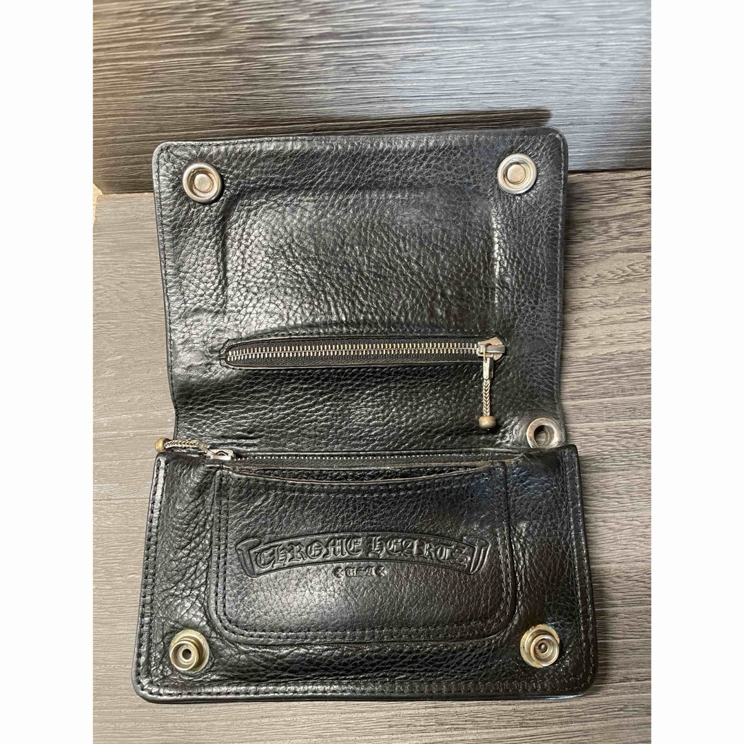 Chrome Hearts(クロムハーツ)のクロムハーツ　2ZIP ウォレット（リンカン鑑定書付き） メンズのファッション小物(折り財布)の商品写真