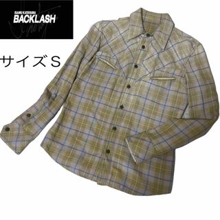 【美品】ISAMU KATAYAMA BACKLASH コットン　チェックシャツ