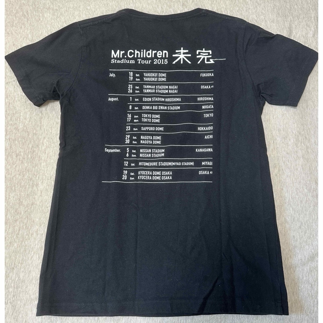 Mr.Children(ミスターチルドレン)のMr.Children 未完ツアーTシャツ※汚れあり エンタメ/ホビーのタレントグッズ(ミュージシャン)の商品写真