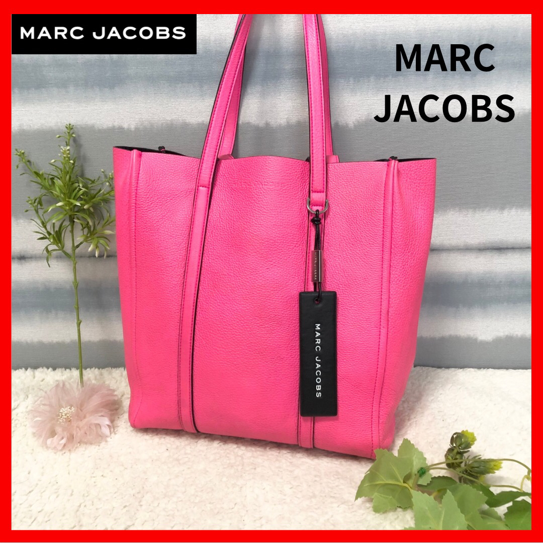 MARC JACOBS(マークジェイコブス)の【Marc Jacobs】マークジェイコブス 大容量　ピンク　トートバッグ レディースのバッグ(トートバッグ)の商品写真