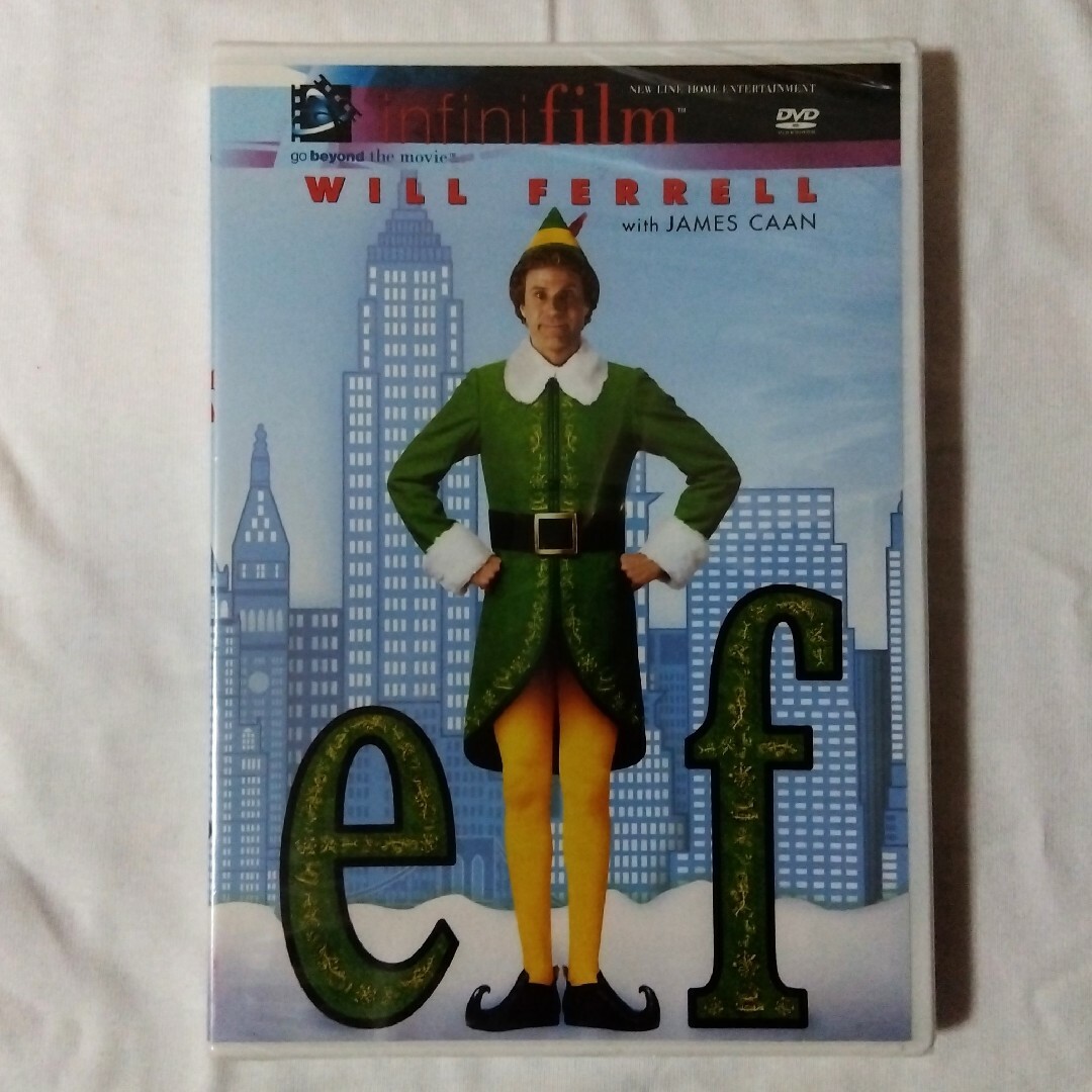 【未開封】US版 WILL FERRELL「elf」w/JAMES CAAN エンタメ/ホビーのDVD/ブルーレイ(外国映画)の商品写真