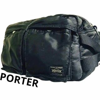 ポーター(PORTER)の美品 PORTER 吉田カバン タンカー ボディ ウエスト バッグ TANKER(ボディーバッグ)