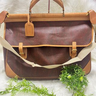 ETRO - 希少サイズ ETRO エトロ 大容量 旅行カバン 2way バッグ ETRO - 希少サイズ ETRO エトロ 大容量 旅行カバン 2way バッグ