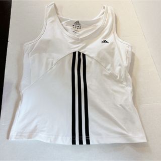 adidas - 新品購入　adidas  アディダス　パッド入タンクトップランニングウエア