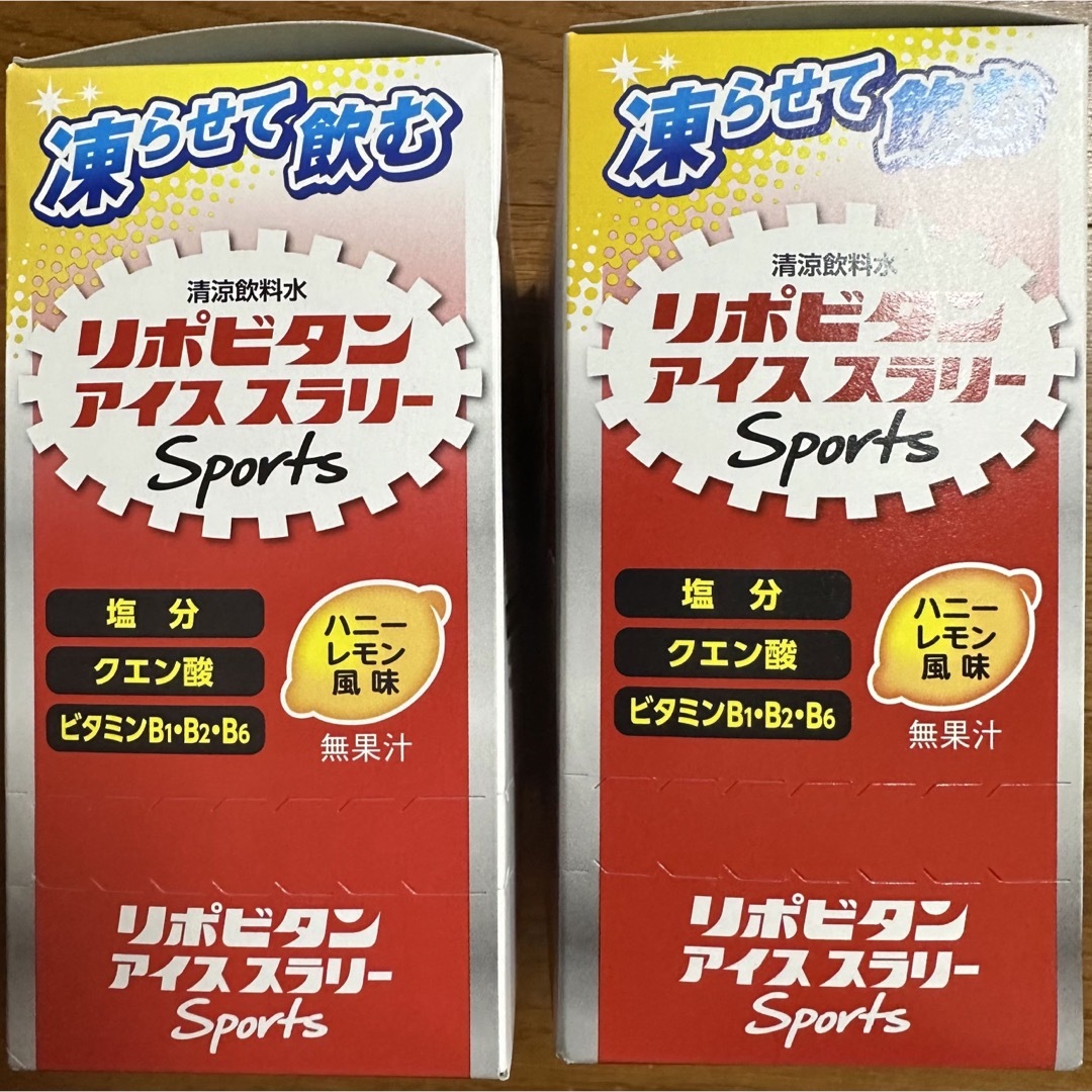 大正製薬(タイショウセイヤク)のリポビタンアイススラリー for Sports 120g×6個 ２箱　大正製薬 食品/飲料/酒の飲料(その他)の商品写真