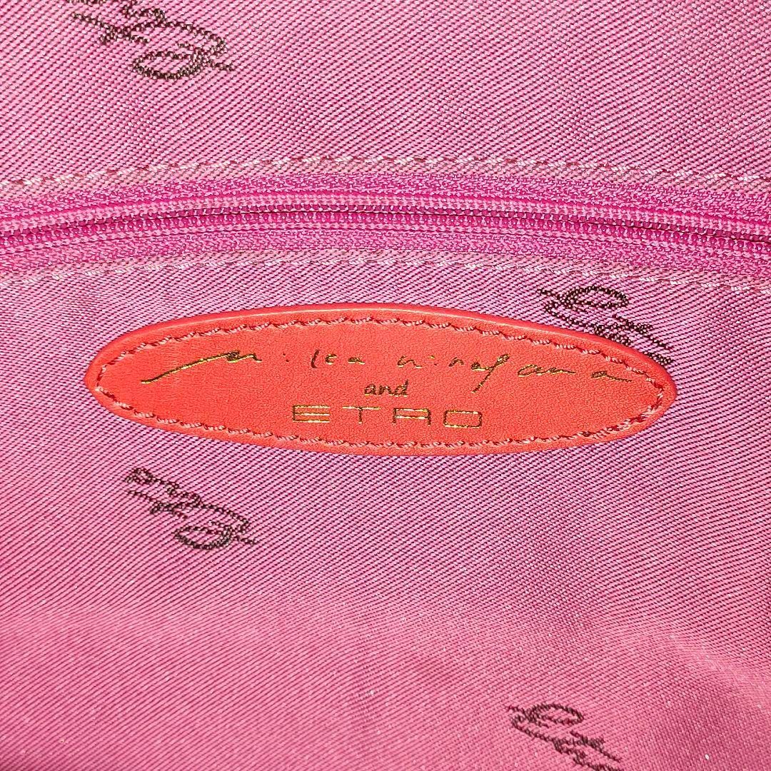 ETRO(エトロ)の極美品 エトロ 蜷川実花 コラボ ボストンバッグ ハンドバッグ ビジュー PVC レディースのバッグ(ボストンバッグ)の商品写真