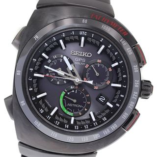 セイコー(SEIKO)のセイコー SEIKO SBXB121/8X82-0AP0-1 アストロン ジウジアーロデザイン 2017モデル ソーラー電波 メンズ 美品 _816856(腕時計(アナログ))