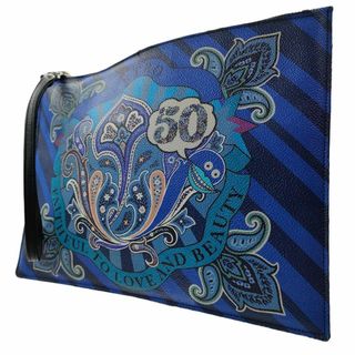 ETRO - 美品 エトロ 50周年記念 ETRO50 日本限定 クラッチバッグ ペイズリー柄