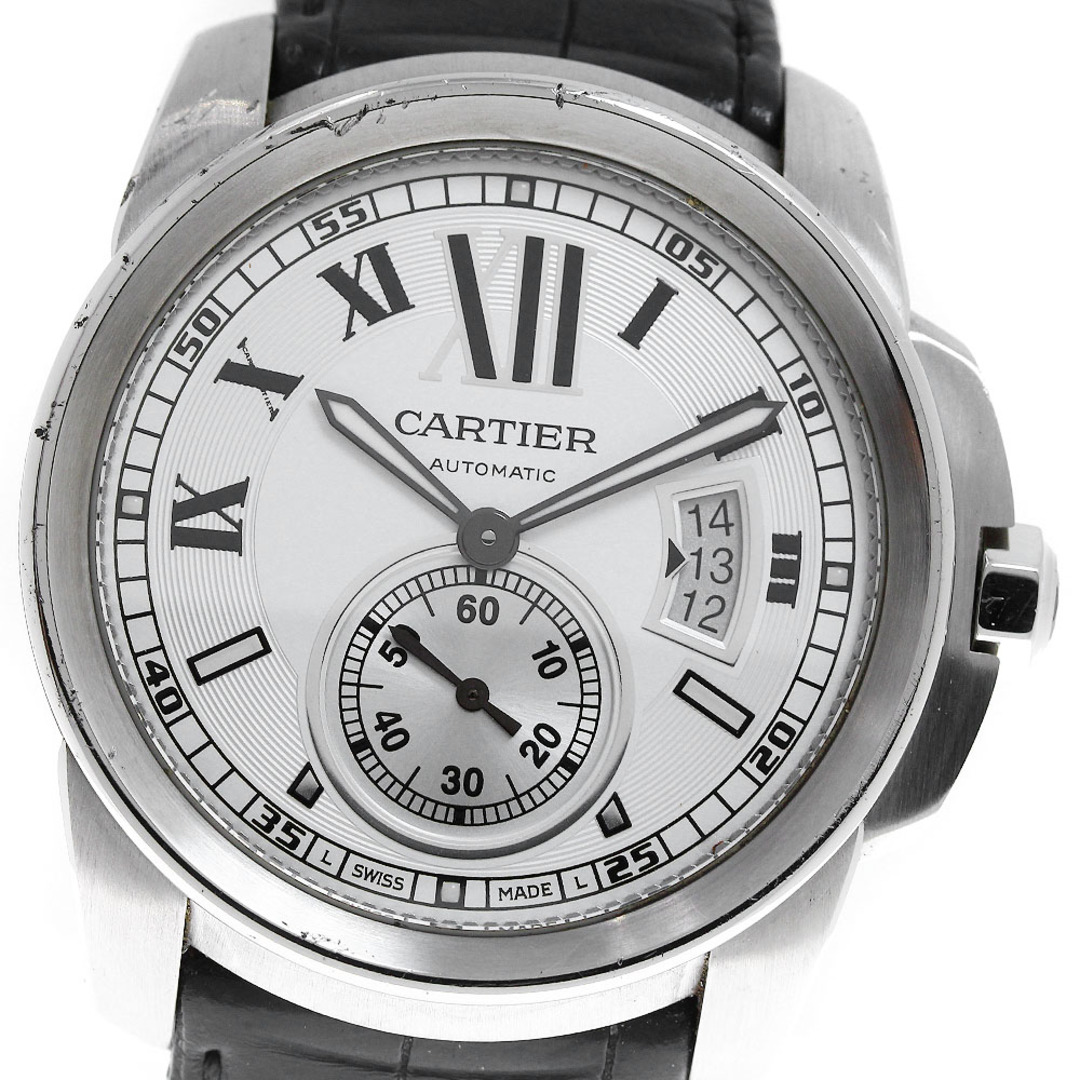 Cartier(カルティエ)のカルティエ CARTIER W7100037 カリブルドゥカルティエ デイト 自動巻き メンズ _815498 メンズの時計(腕時計(アナログ))の商品写真