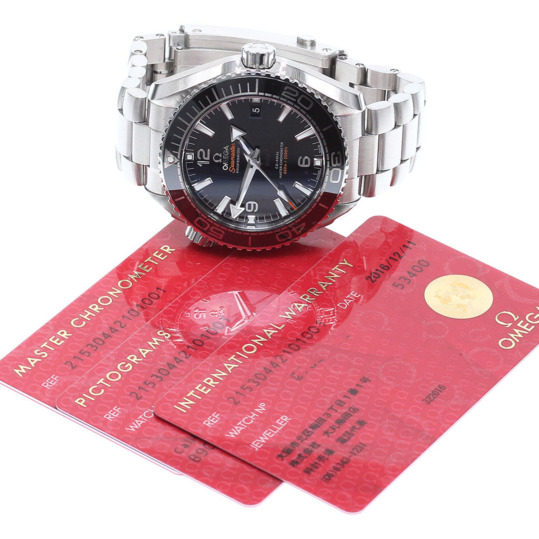 OMEGA(オメガ)のオメガ OMEGA 215.30.44.21.01.001 シーマスター600 プラネットオーシャン コーアクシャル デイト 自動巻き メンズ 良品 保証書付き_811013 メンズの時計(腕時計(アナログ))の商品写真