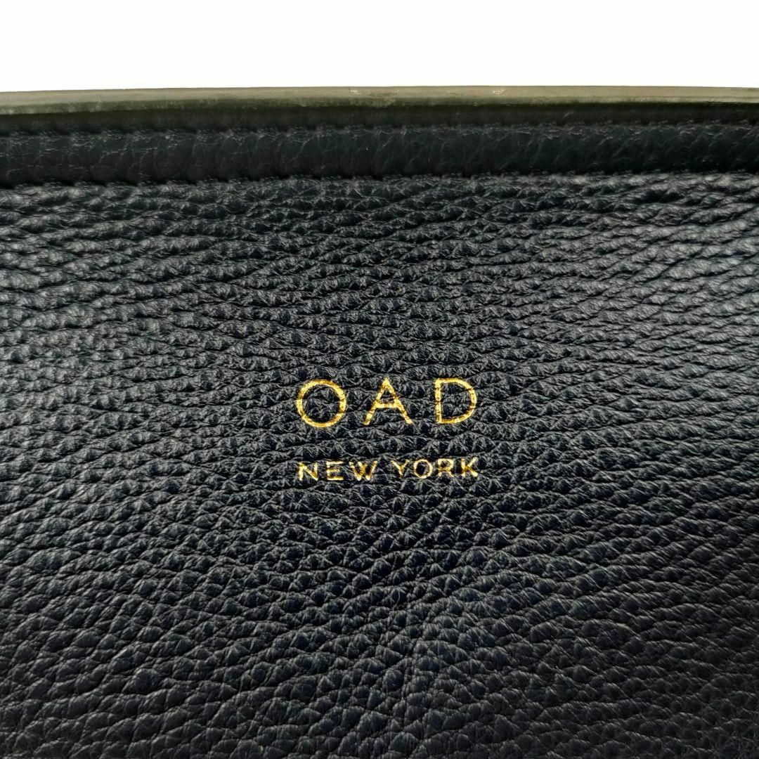 OAD NEW YORK(オーエーディーニューヨーク)の美品 オーエーディーニューヨーク 2way ショルダーバッグ レザー ネイビー系 レディースのバッグ(ショルダーバッグ)の商品写真