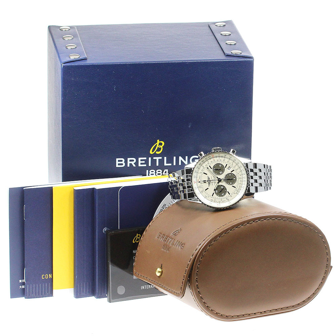 BREITLING(ブライトリング)のブライトリング BREITLING AB0120 ナビタイマー01 クロノグラフ 日本限定 自動巻き メンズ 良品 箱・保証書付き_804911 メンズの時計(腕時計(アナログ))の商品写真