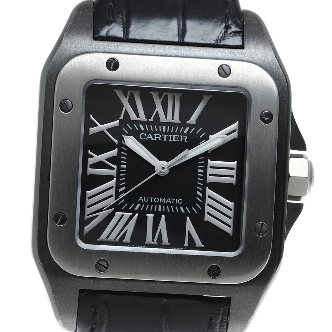 Cartier(カルティエ)のカルティエ CARTIER W2020010 サントス100 LM 自動巻き メンズ 良品 _816710 メンズの時計(腕時計(アナログ))の商品写真