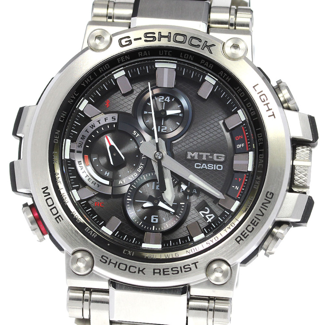 CASIO(カシオ)のカシオ CASIO MTG-B1000-1AJF G-SHOCK MT-G ソーラー電波 メンズ 美品 箱・保証書付き_817106 メンズの時計(腕時計(アナログ))の商品写真