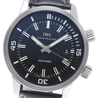 インターナショナルウォッチカンパニー(IWC)のベルト訳あり IWC IWC SCHAFFHAUSEN IW323101 ヴィンテージ アクアタイマー デイト 自動巻き メンズ _817296(腕時計(アナログ))