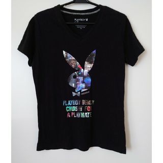 【5/21迄】PLAYBOY VネックTシャツ(Tシャツ(半袖/袖なし))