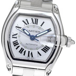 カルティエ(Cartier)のカルティエ CARTIER W62000V3 ロードスターLM デイト 自動巻き メンズ 箱・保証書付き_811018(腕時計(アナログ))