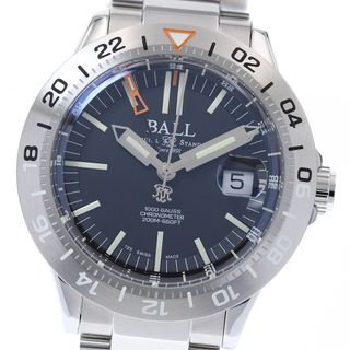 ボールウォッチ BALLWATCH DG9000B-S1CJ-BK エンジニア ハイドロカーボン GMT デイト 自動巻き メンズ 極美品 箱・保証書付き_817080(腕時計(アナログ))