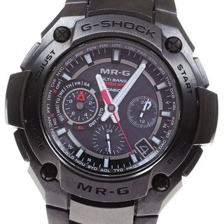 カシオ(CASIO)のカシオ CASIO MRG-8100B-1AJF Gショック MR-G ソーラー電波 メンズ 箱・保証書付き_815585(腕時計(アナログ))