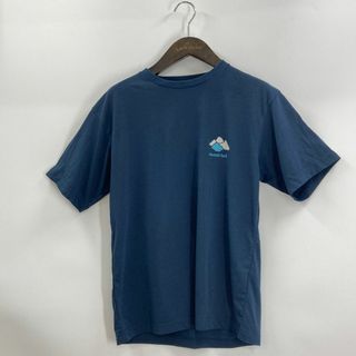 モンベル(mont bell)のmont-bell モンベル　Tシャツ　Sサイズ　胸ロゴ　ネイビー　半袖(Tシャツ/カットソー(半袖/袖なし))