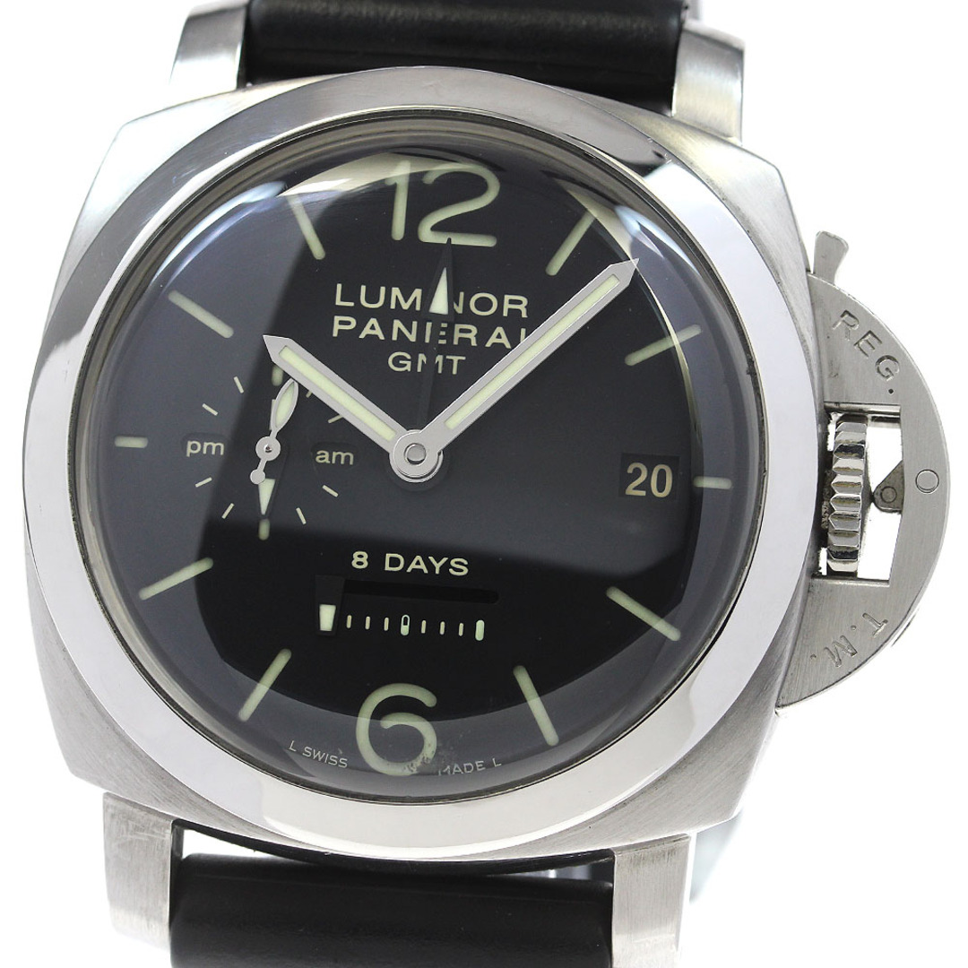 PANERAI(パネライ)のパネライ PANERAI PAM00233 ルミノール GMT 8Days スモールセコンド 手巻き メンズ _816452 メンズの時計(腕時計(アナログ))の商品写真