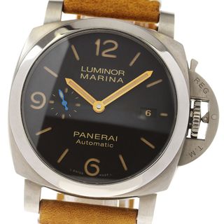 パネライ(PANERAI)のパネライ PANERAI PAM01351 ルミノールマリーナ 1950 3デイズ 自動巻き メンズ 良品 _816501(腕時計(アナログ))