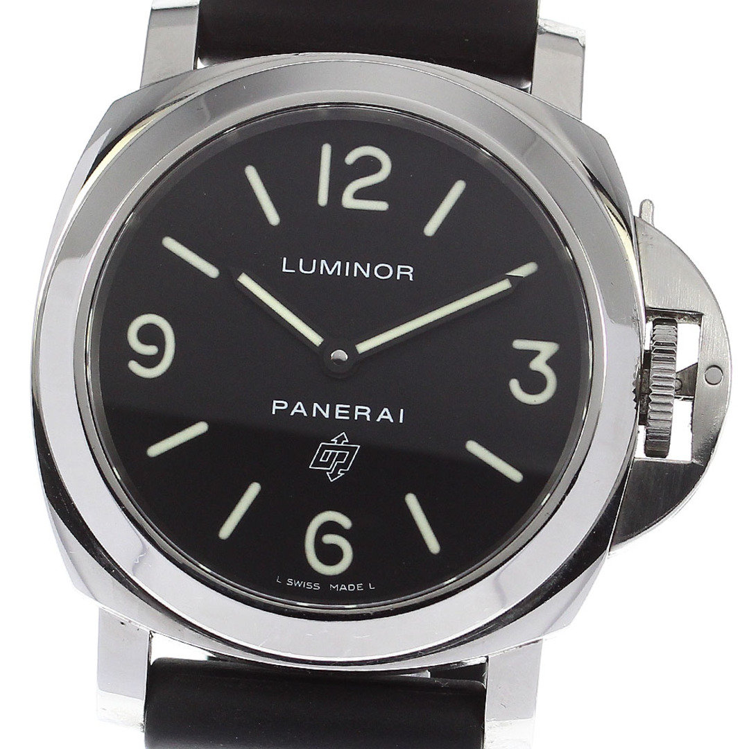 PANERAI(パネライ)のパネライ PANERAI PAM00000 ルミノール ベース ロゴ 手巻き メンズ 箱・保証書付き_812456 メンズの時計(腕時計(アナログ))の商品写真