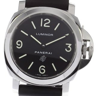 パネライ(PANERAI)のパネライ PANERAI PAM00000 ルミノール ベース ロゴ 手巻き メンズ 箱・保証書付き_812456(腕時計(アナログ))