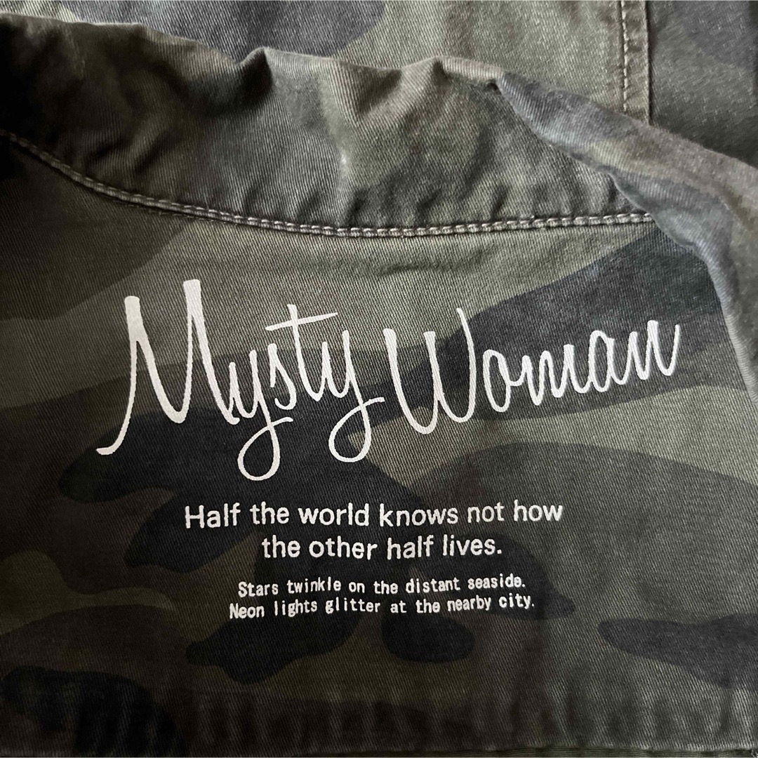 mysty woman(ミスティウーマン)のミスティウーマン　ミリタリージャケット　迷彩ジャケット レディースのジャケット/アウター(ミリタリージャケット)の商品写真