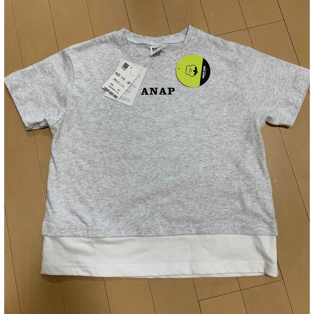 ANAP Kids(アナップキッズ)のANAP KIDS Tシャツ キッズ/ベビー/マタニティのキッズ服女の子用(90cm~)(Tシャツ/カットソー)の商品写真