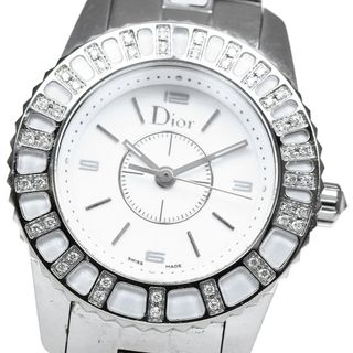 クリスチャンディオール(Christian Dior)のクリスチャンディオール Christian Dior CD112113M001 クリスタル クォーツ レディース 箱付き_813281(腕時計)