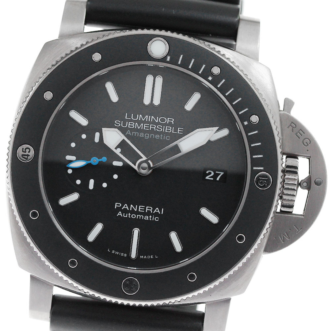 PANERAI(パネライ)のパネライ PANERAI PAM01389 ルミノール1950 サブマーシブル アマグネティック3デイズ チタニオ 自動巻き メンズ _816502 メンズの時計(腕時計(アナログ))の商品写真