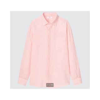 ユニクロ(UNIQLO)のUNIQLO♡プレミアムリネンシャツ(長袖)22年春夏モデル(シャツ)